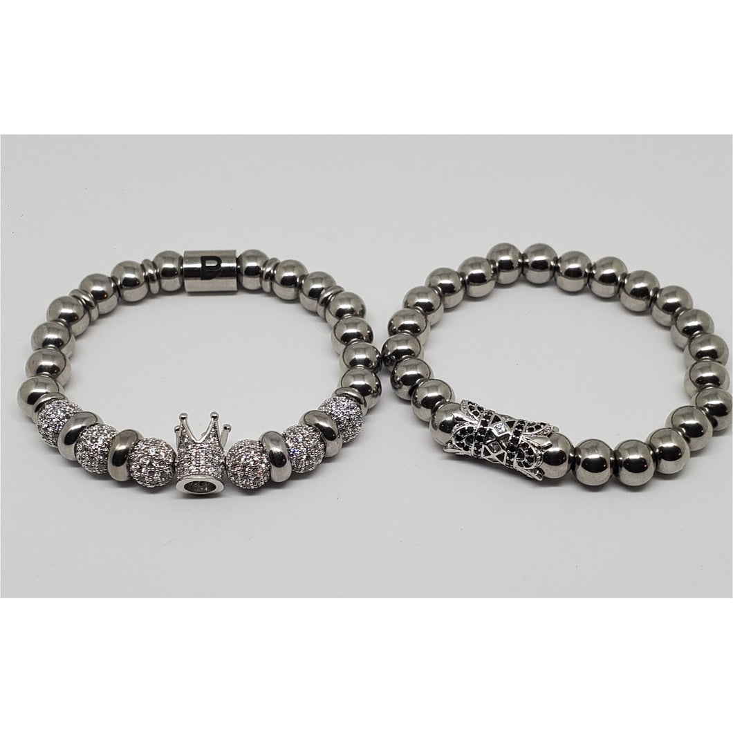 Clear Crystal Crown Stackable