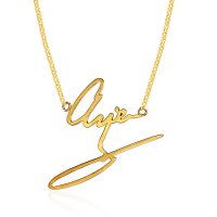 Personalized Signature Name Necklace
