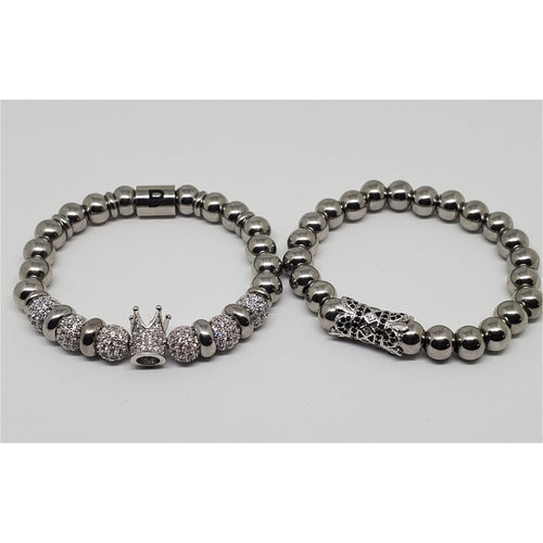 Clear Crystal Crown Stackable