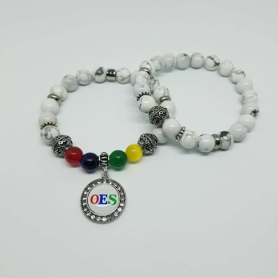 OES White Bracelet