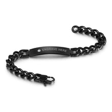 Titanium Engraved Bracelet