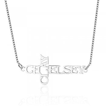 Personalized Two Name Necklace
