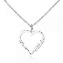 Personalized Two Name Necklace