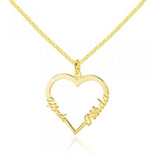 Personalized Two Name Necklace
