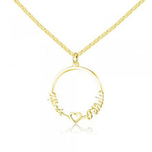 Personalized Two Name Necklace
