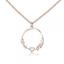 Personalized Two Name Necklace