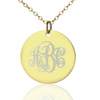 Personalized Monogram Necklace