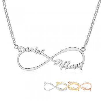 Personalized Two Name Necklace