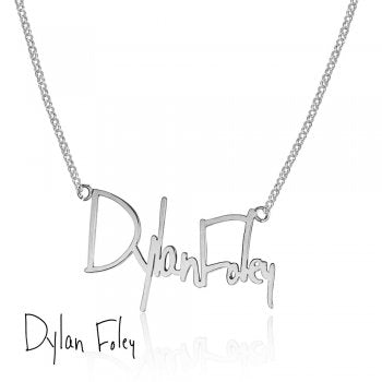 Personalized Full Signature Name Necklace