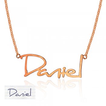 Personalized Signature Name Necklace